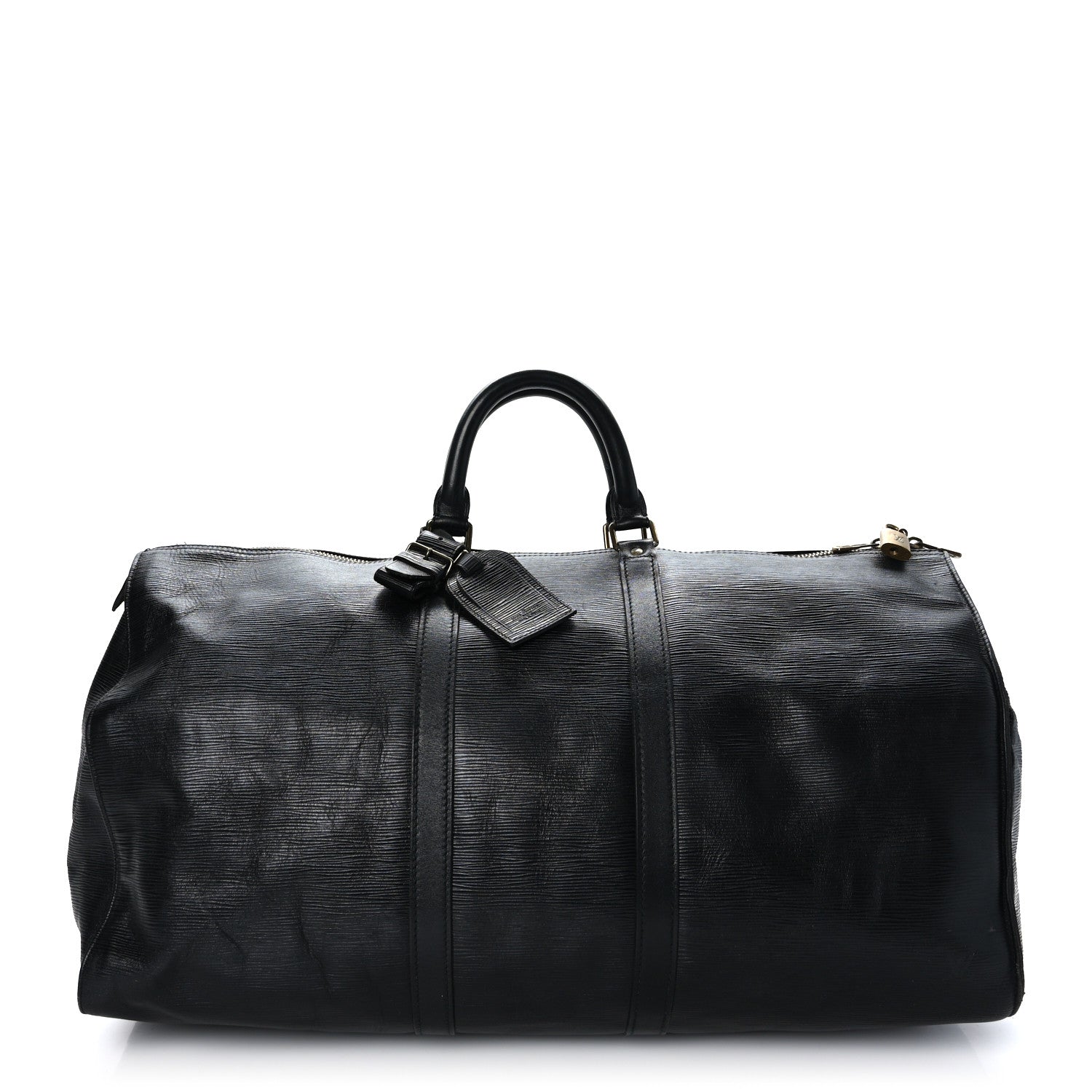 Louis Vuitton Epi Keepall 55 Black 1 of 11