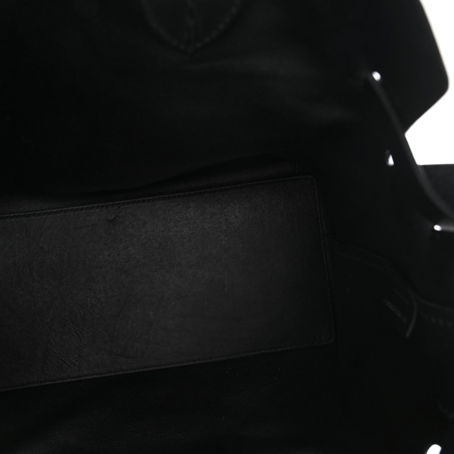 Soft Grain Calfskin Medium Belt Bag Black