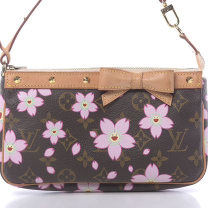 Louis Vuitton Monogram Cherry Blossom Pochette Accessories Brown 12 of 13