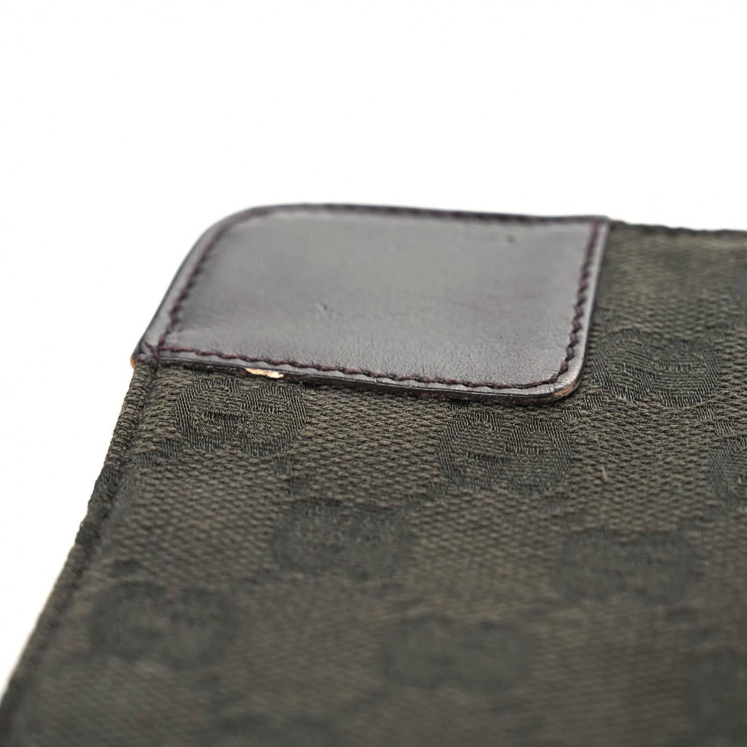 Gucci Monogram Zip Pouch Green 16 of 16