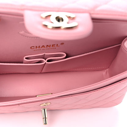 Chanel Caviar Quilted Small Double Flap Pink 5 of 12