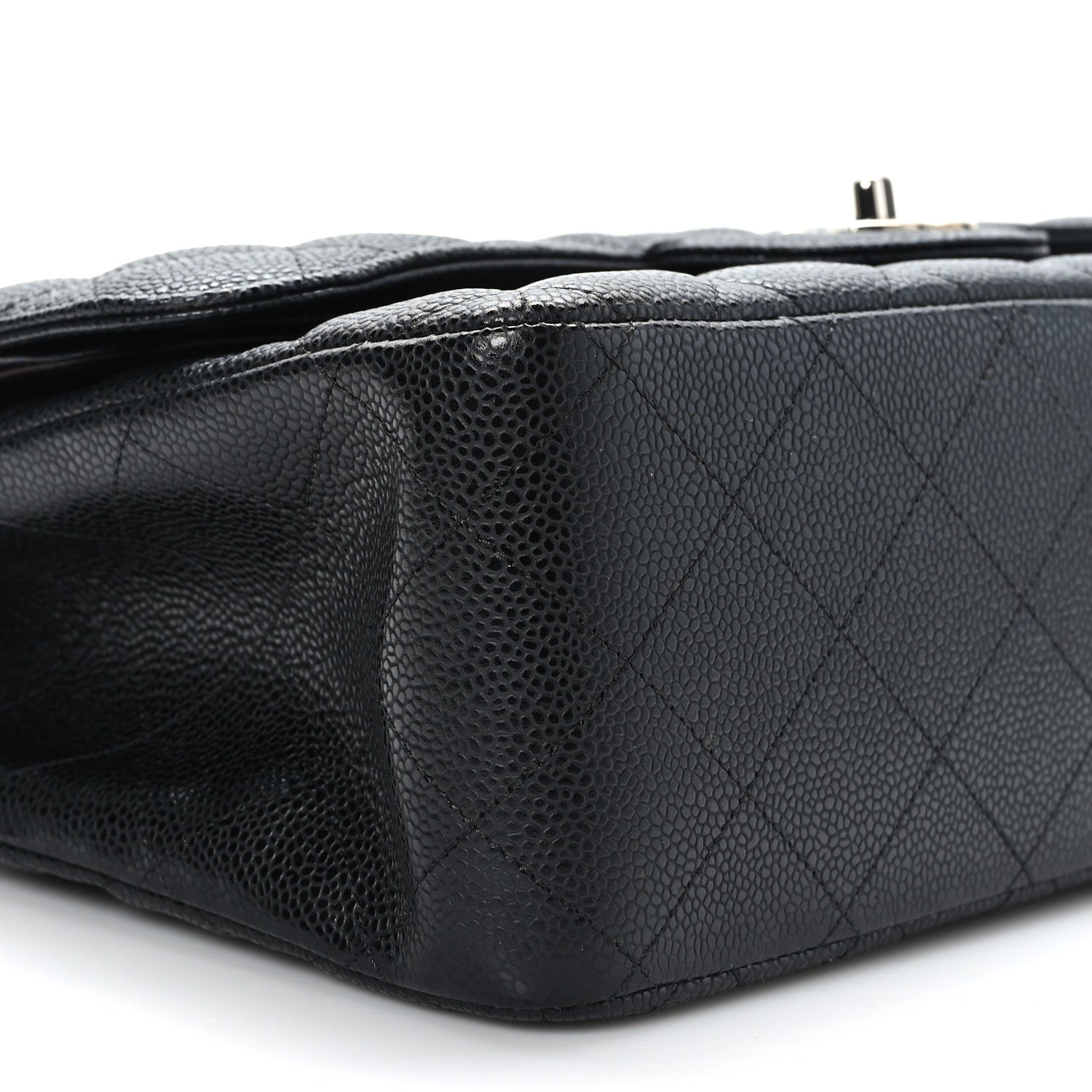 Chanel Caviar Quilted Jumbo Double Flap Black 8 of 10