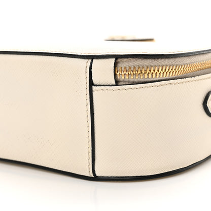 Prada Saffiano Lux Odette Crossbody White 10 of 14