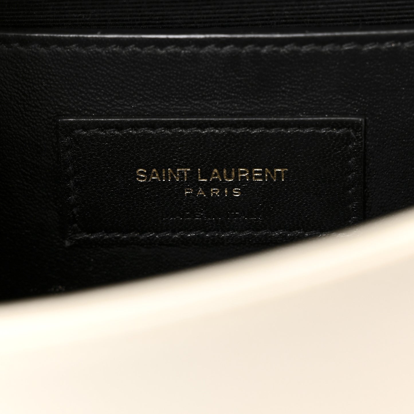 Grain De Poudre Small Monogram Kate Satchel Crema Soft