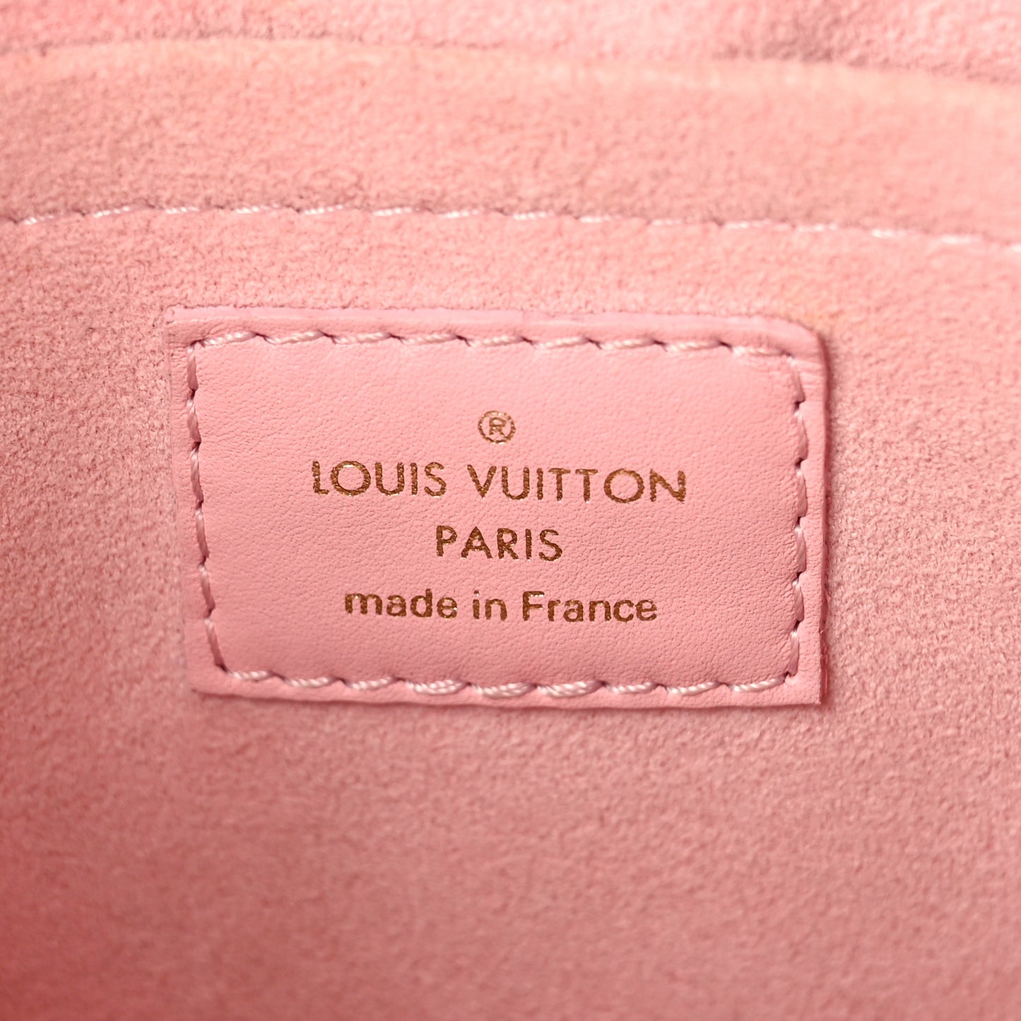 LOUIS VUITTON Calfskin New Wave Camera Bag Smoothie Pink