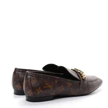 Louis Vuitton Monogram Upper Case Flat Loafer 40 4 of 10