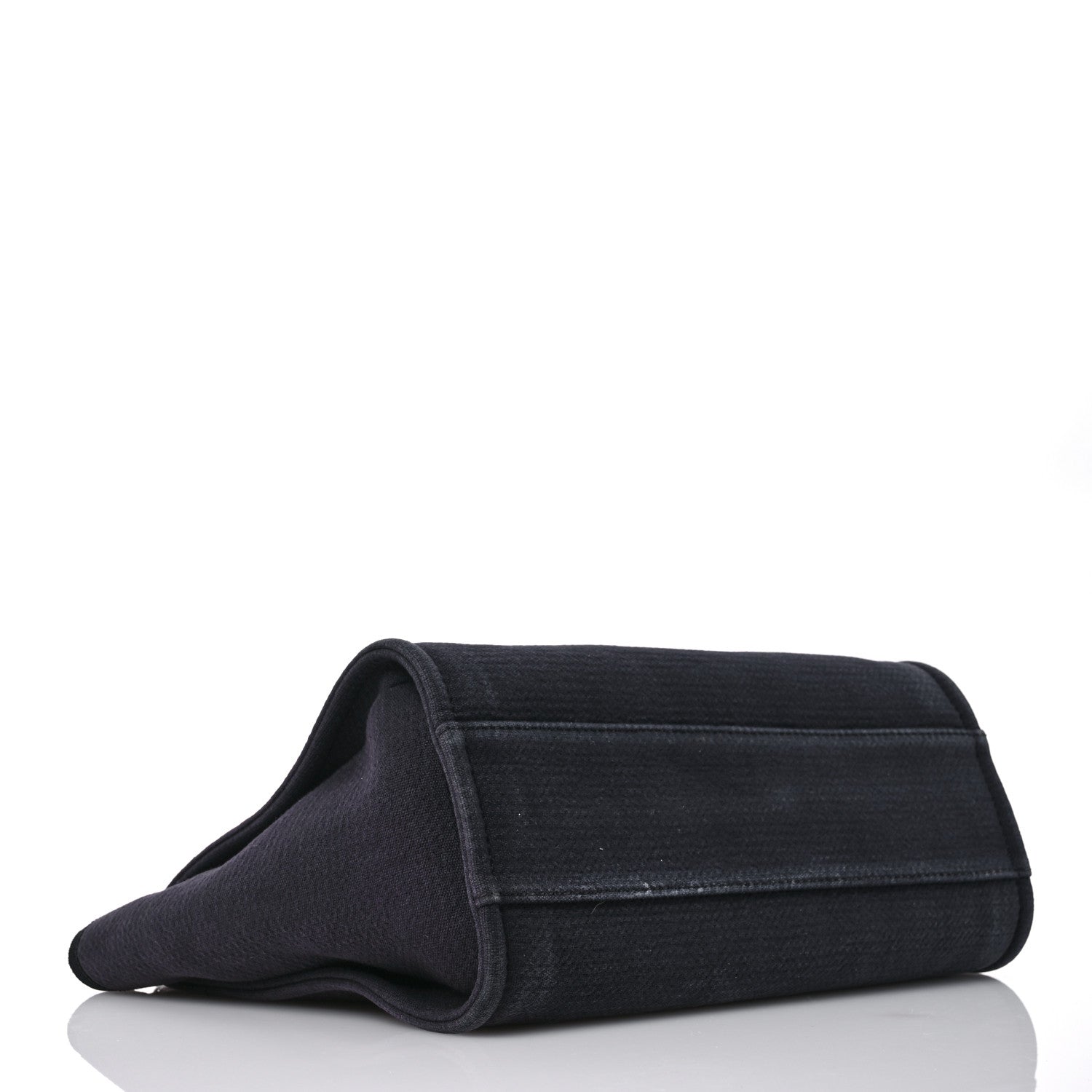 Chanel Mixed Fibers Small Deauville Tote Black 4 of 12