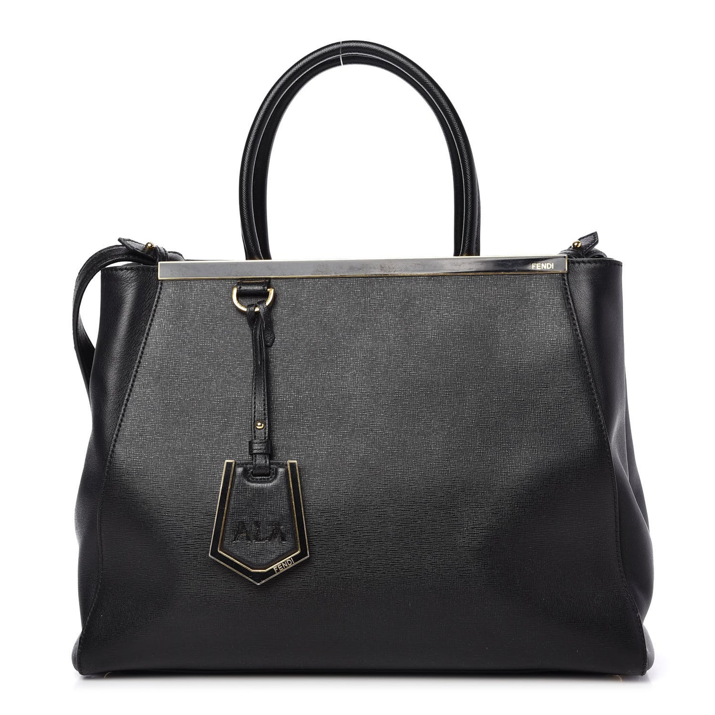 Vitello Elite Medium 2Jours Tote Black