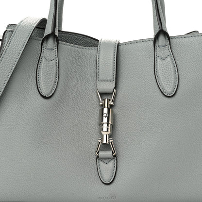 Gucci Soft Calfskin Small Jackie Top Handle Bag Aqua 8 of 10