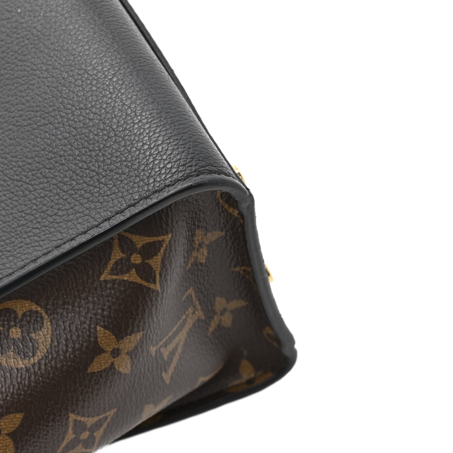Calfskin Monogram On My Side PM Black