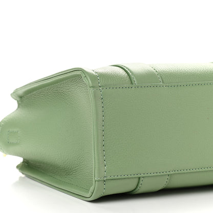 Marc Jacobs Grained Calfskin Small The Tote Bag Aspen Green 9 of 11