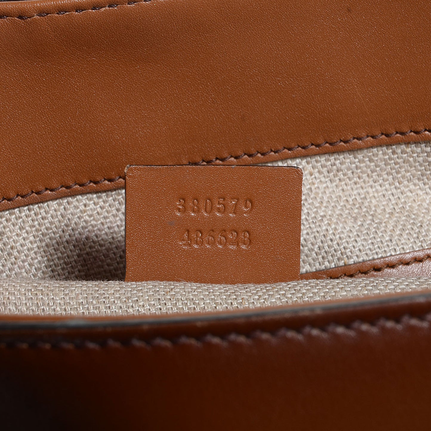 Soft Leather Small Jackie Bucket Bag Brown