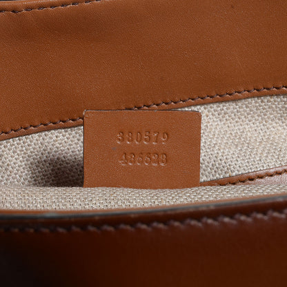 Gucci Soft Leather Small Jackie Bucket Bag Brown 7 of 7