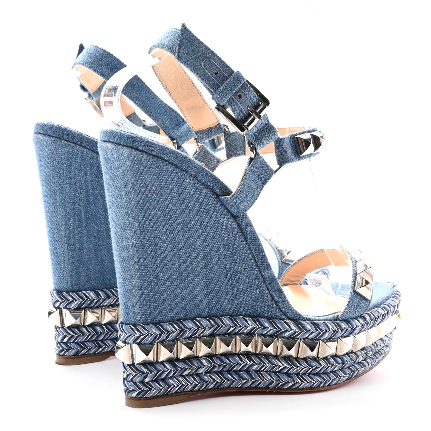 Denim Cataclou 120 Wedge Sandals 36 Blue