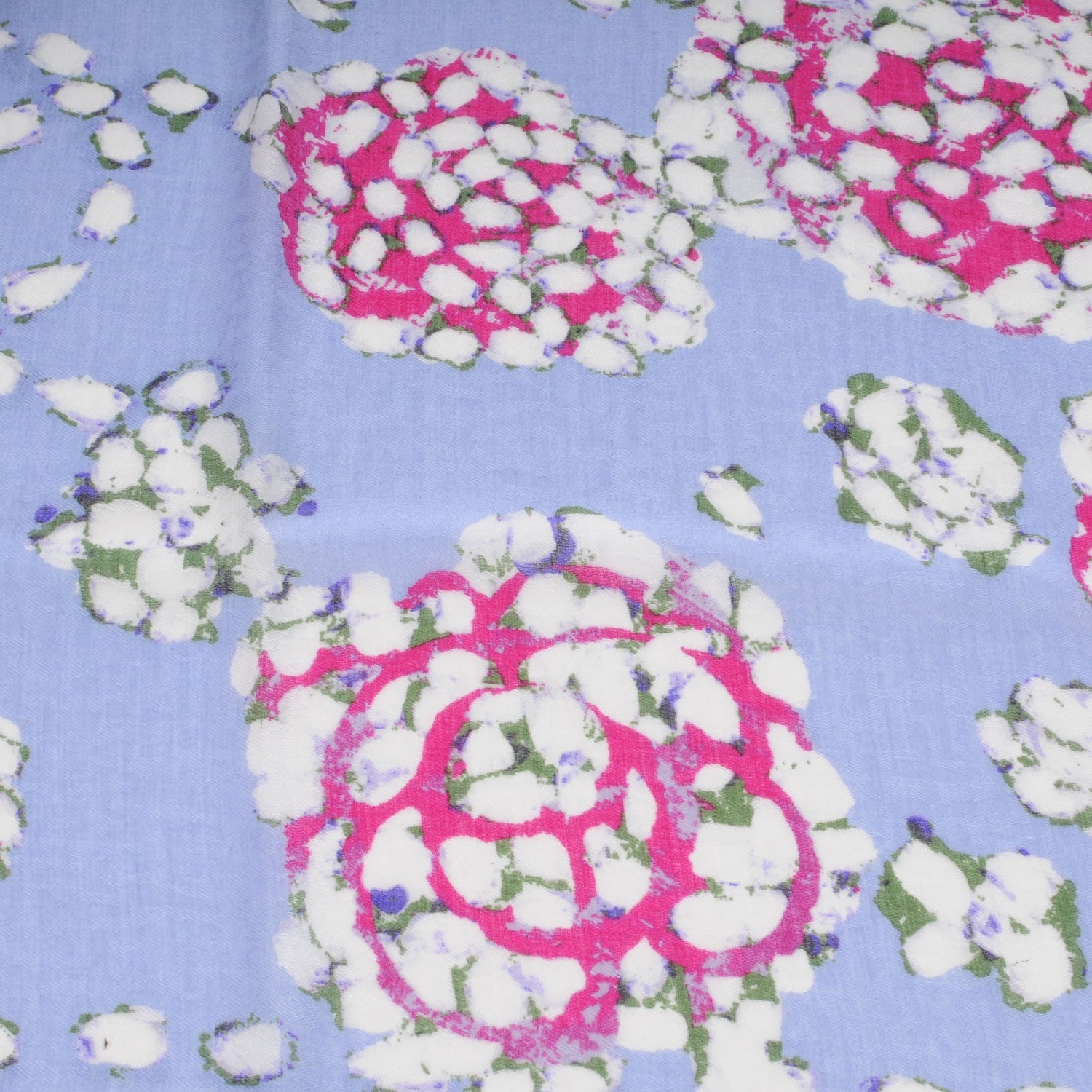 Chanel Cashmere Silk Camellia Scarf Shawl 8 of 9