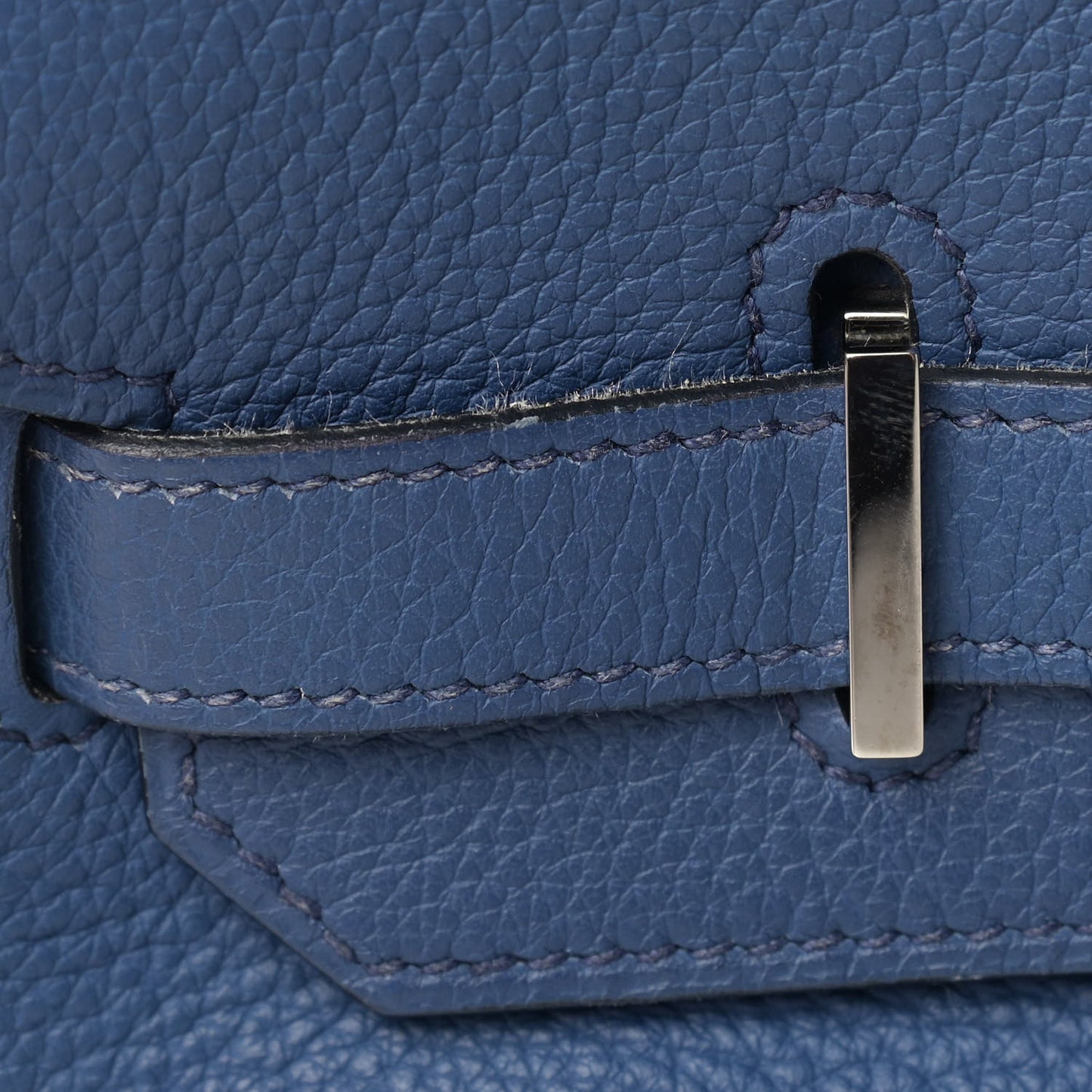 Togo Birkin 35 Bleu Brighton