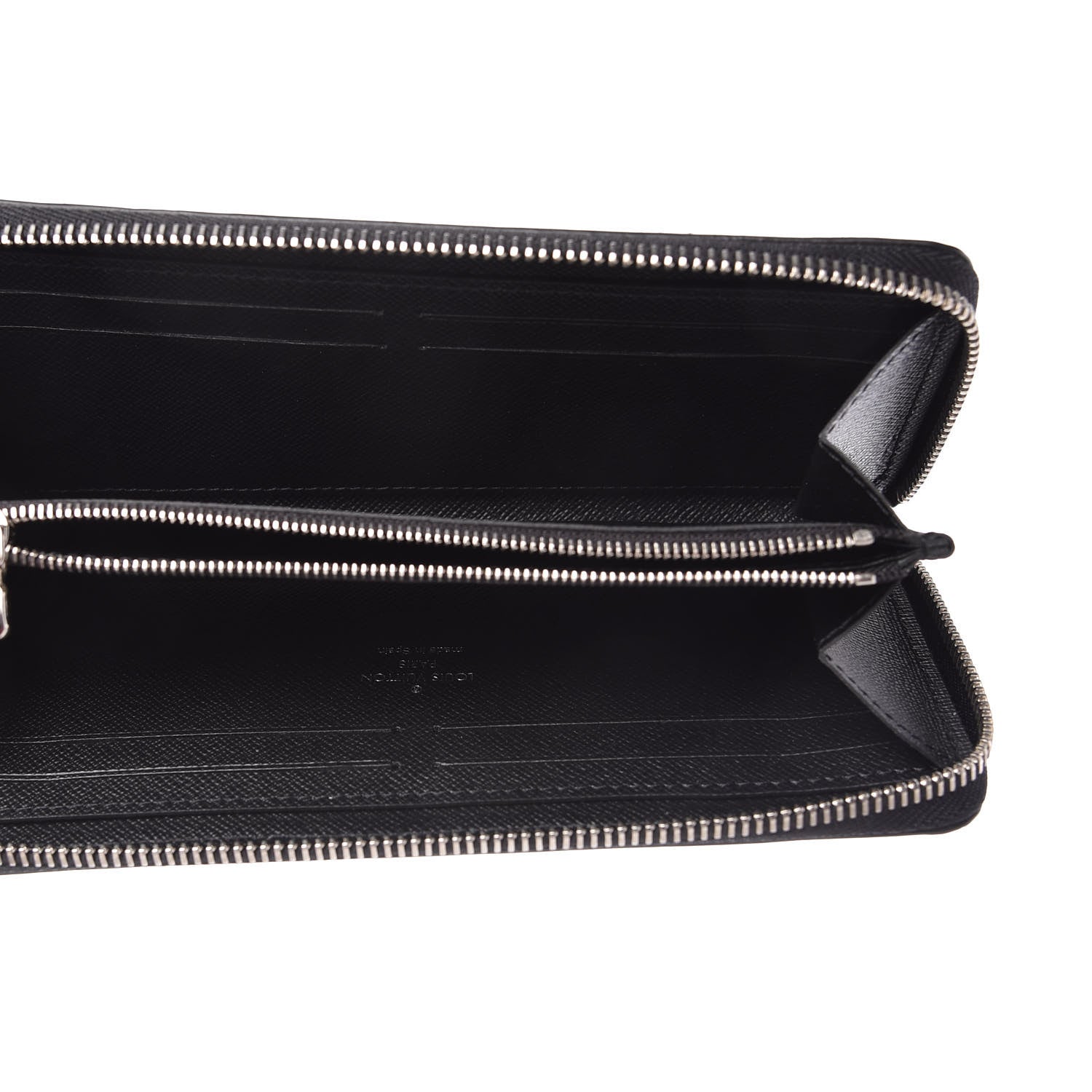 Louis Vuitton Epi Clemence Wallet Black 4 of 10
