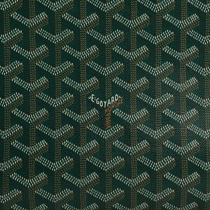 Goyard Goyardine Senat Pochette MM Green 6 of 9