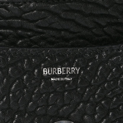 Burberry Grain Calfskin Chess Satchel Bag Black 6 of 9