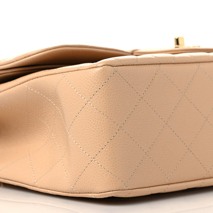 Chanel Caviar Quilted Jumbo Double Flap Beige 8 of 10