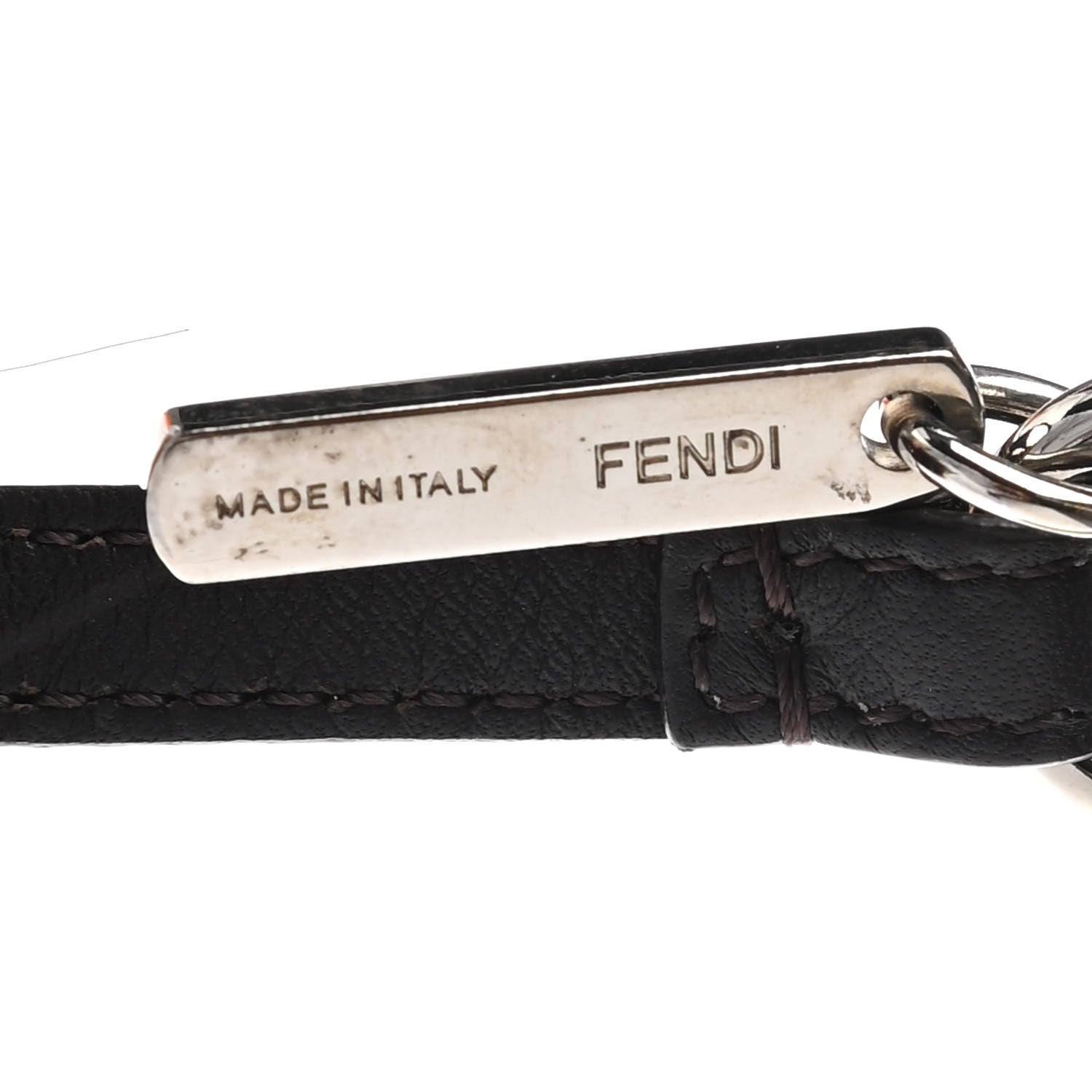 Fendi Rabbit Mink Fox Fur Lucifer Monster Bag Bug Charm 3 of 3