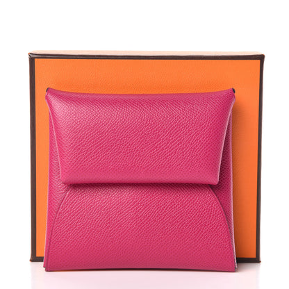 Hermes Epsom Bastia Coin Purse Rose Pourpre 8 of 8