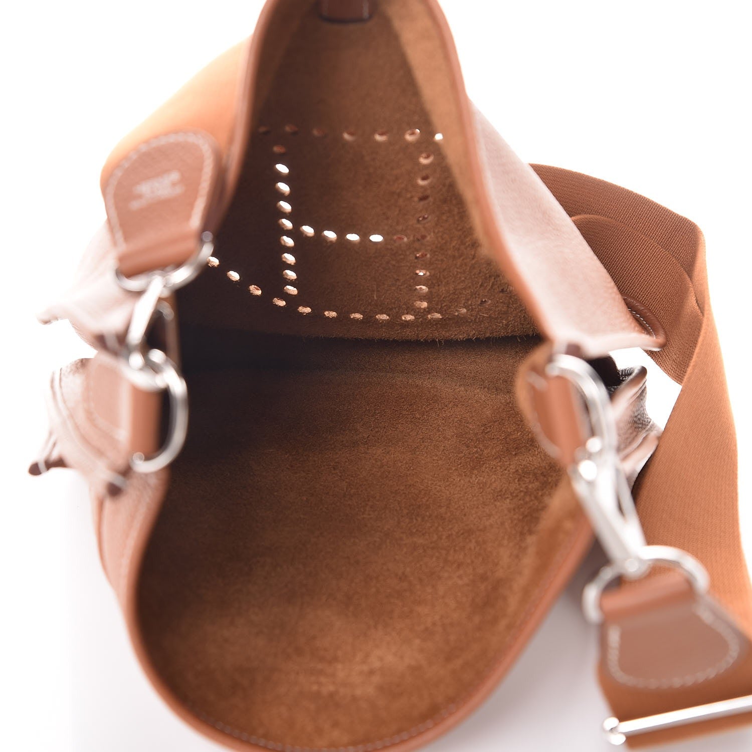 Hermes Taurillon Clemence Evelyne III GM Gold 5 of 9