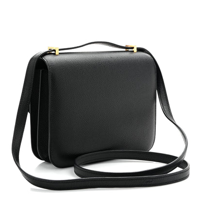 Hermes Epsom Constance 18 Black 3 of 10