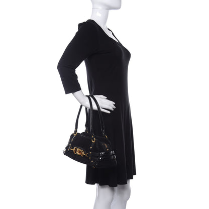 Gucci Suede Medium Wave Boston Black 2 of 10