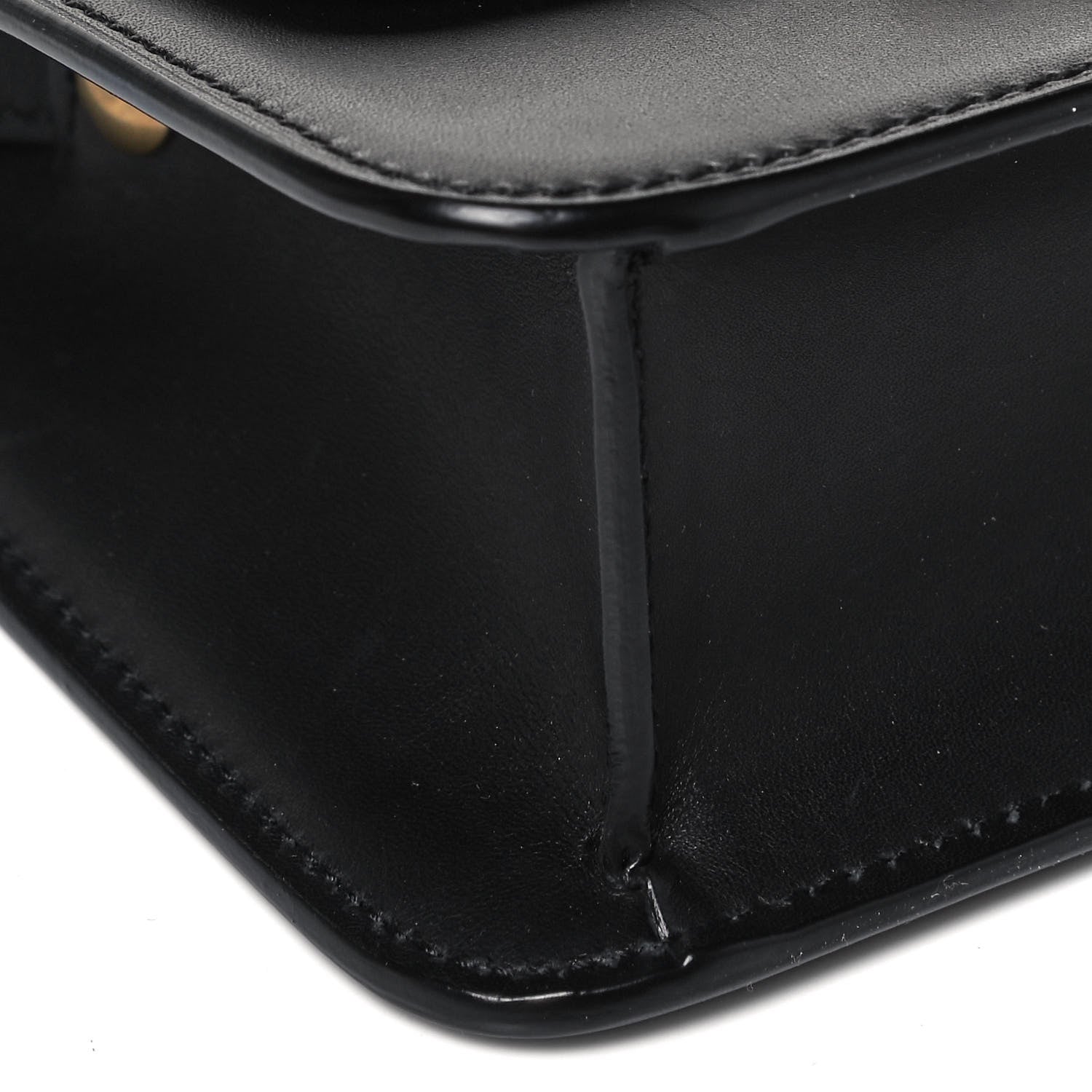 Saint Laurent Smooth Calfskin North South Kaia Satchel Black 7 of 8