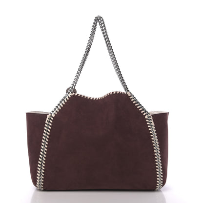 Stella McCartney Iridescent Shaggy Deer Falabella Reversible Tote White 4 of 20