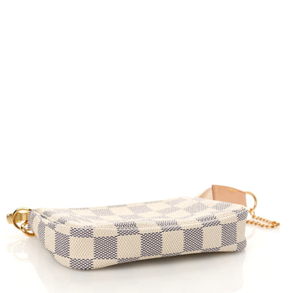 Louis Vuitton Damier Azur Mini Pochette Accessories 4 of 10