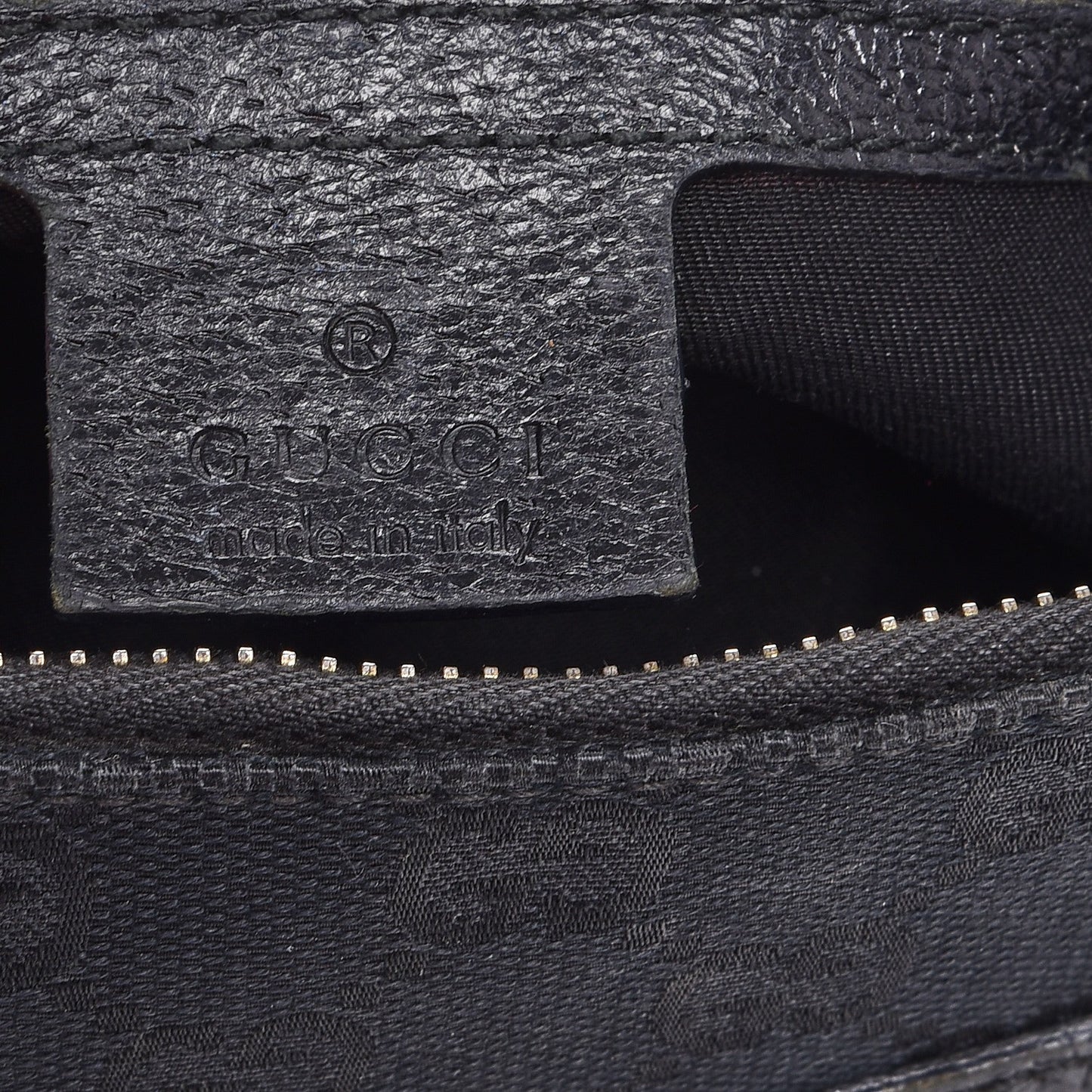 Monogram Anita Bamboo Top Handle Bag Black