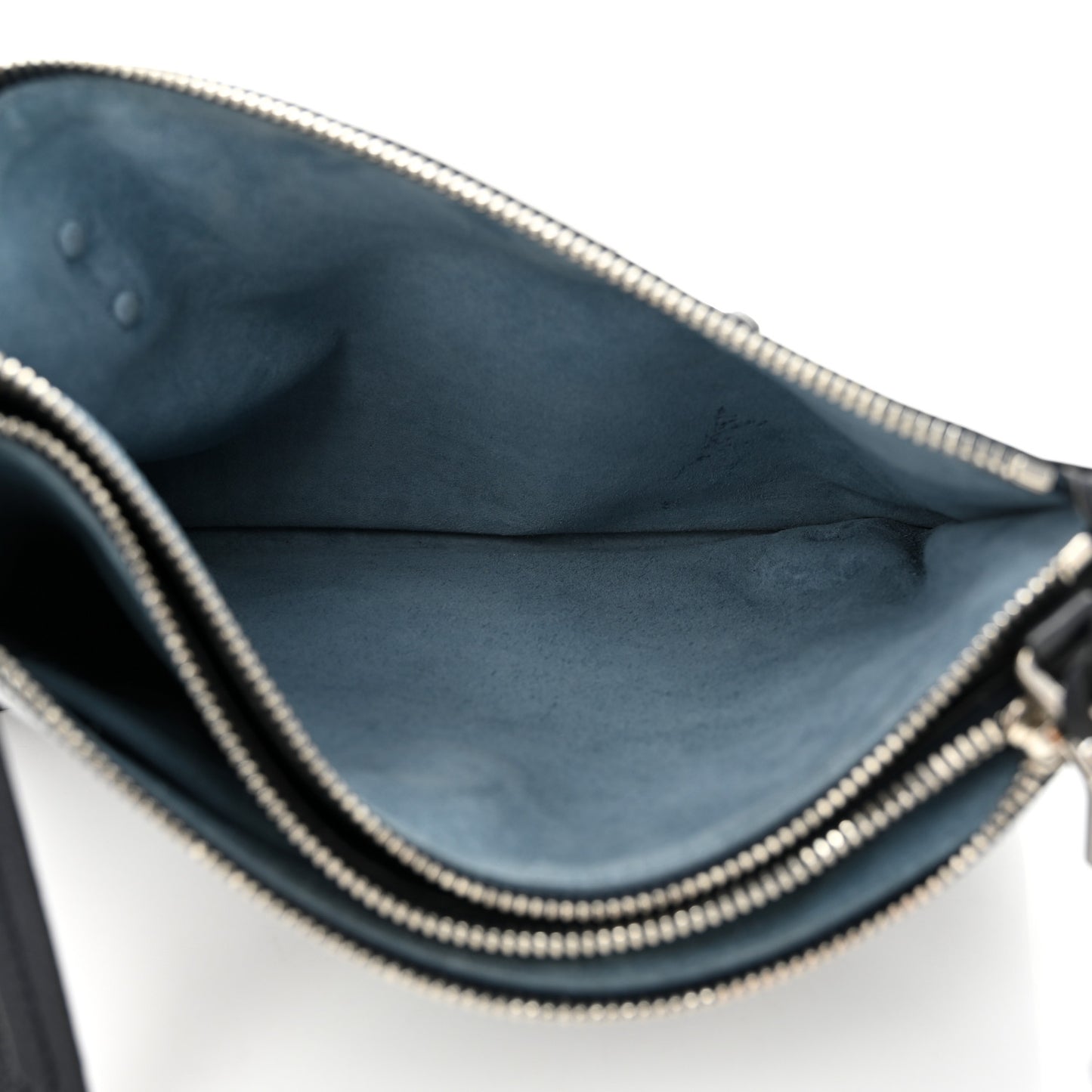 Glace Calf Etiquette Crossbody Black Astrale