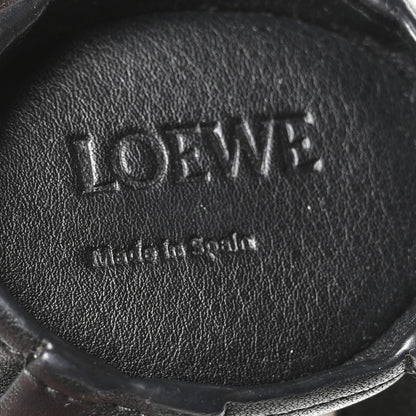 Loewe Calfskin Panda Coin Pouch Bag Charm Key Holder Black White 4 of 6
