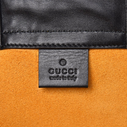 Gucci Calfskin Coco Capitan Logo Drawstring Backpack Yellow 6 of 9