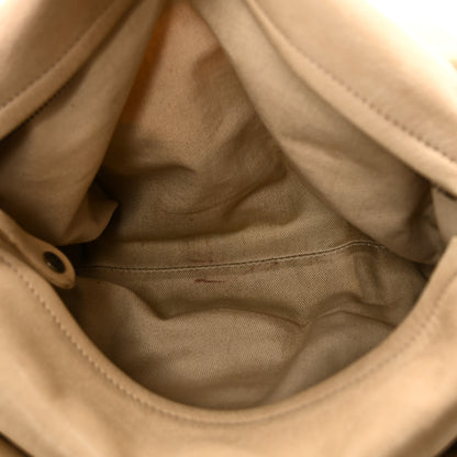 Chloe Snakeskin Silverado Shoulder Bag Beige 5 of 11
