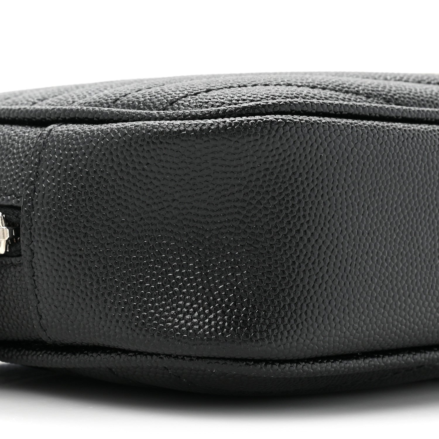 Saint Laurent Grain De Poudre Matelasse Monogram Mini Lou Camera Bag Black 10 of 11