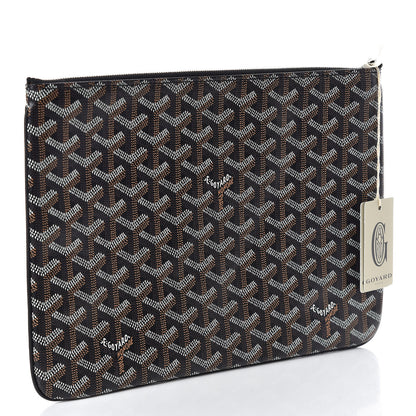 Goyard Goyardine Senat Pochette MM Black 3 of 7