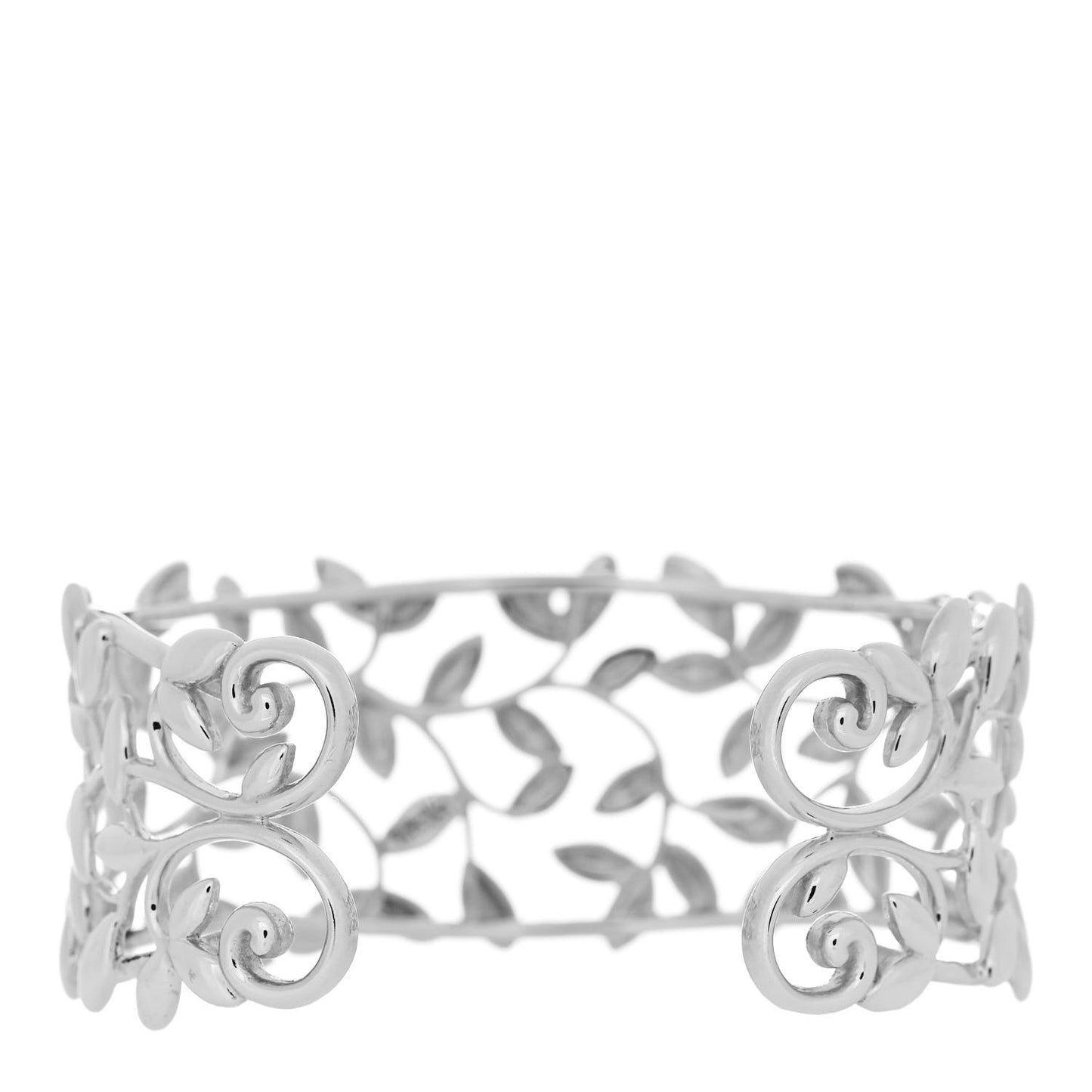 Sterling Silver Paloma Picasso Olive Leaf Cuff Bracelet