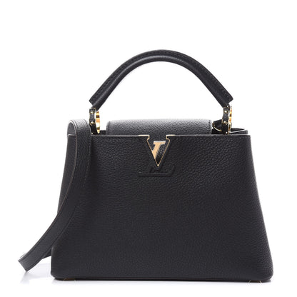Louis Vuitton Taurillon Capucines BB Black 1 of 8