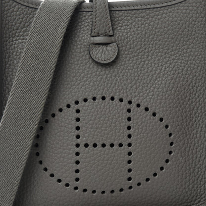 Hermes Taurillon Clemence Evelyne TPM Etain 8 of 10
