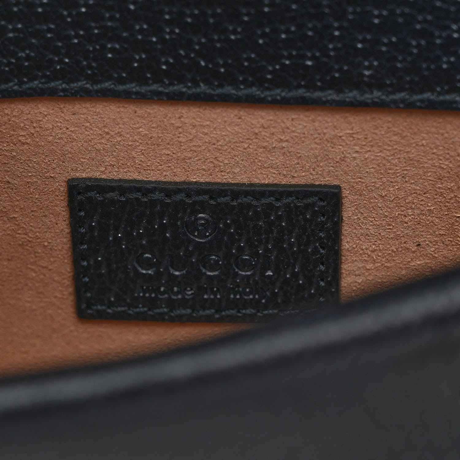 Gucci GG Supreme Monogram Textured Dollar Calfskin Super Mini Dionysus Shoulder Bag Beige Blue 6 of 10