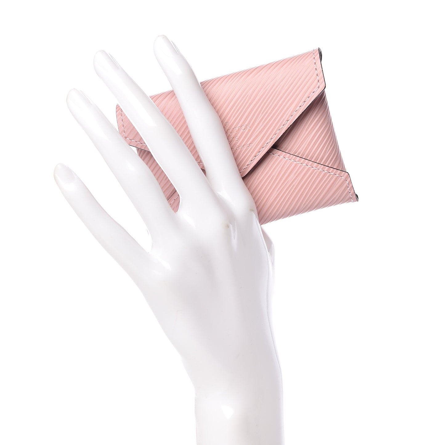 Epi Small Kirigami Pochette Insert Rose Ballerine