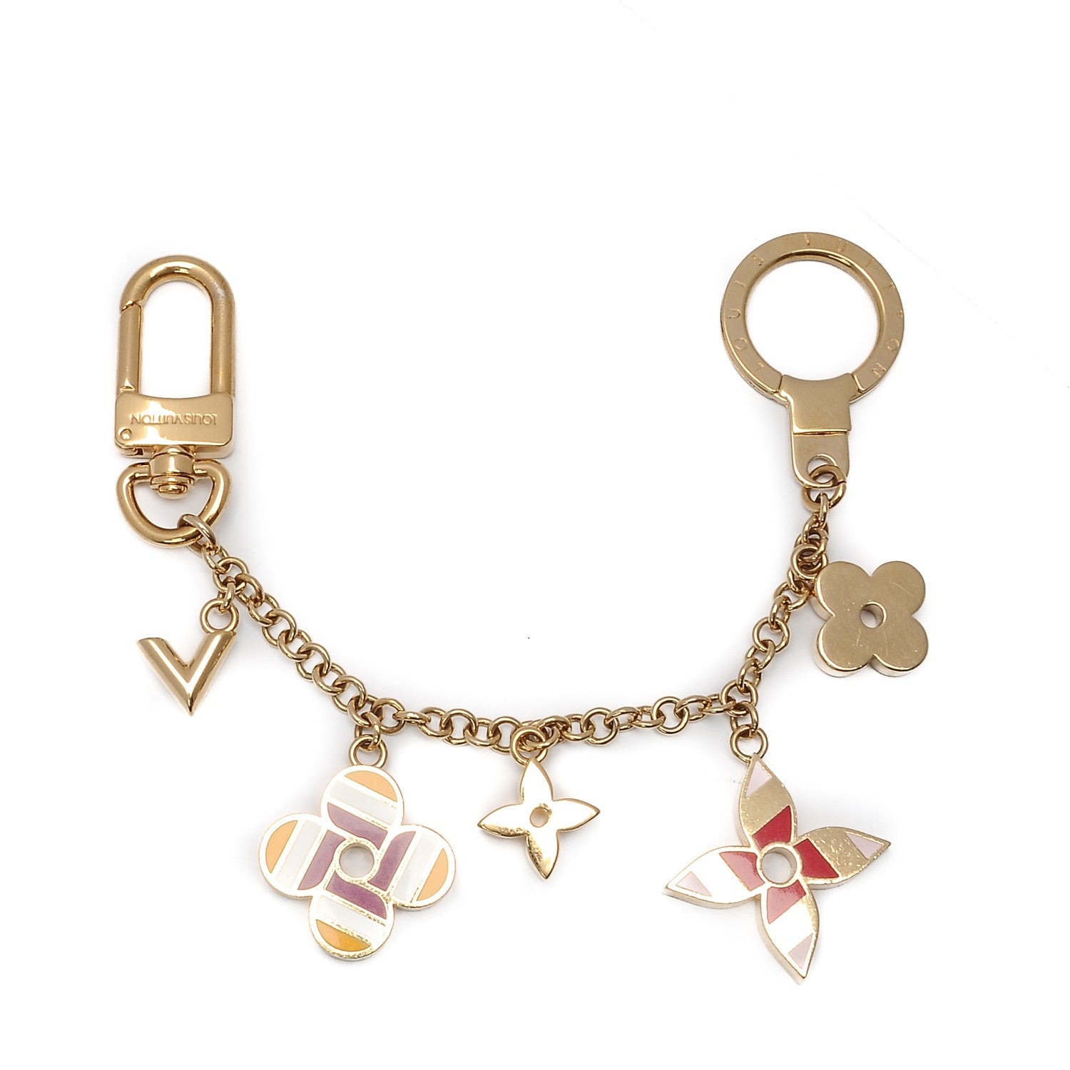 Louis Vuitton Pop Flower Key Chain Bag Charm 1 of 4