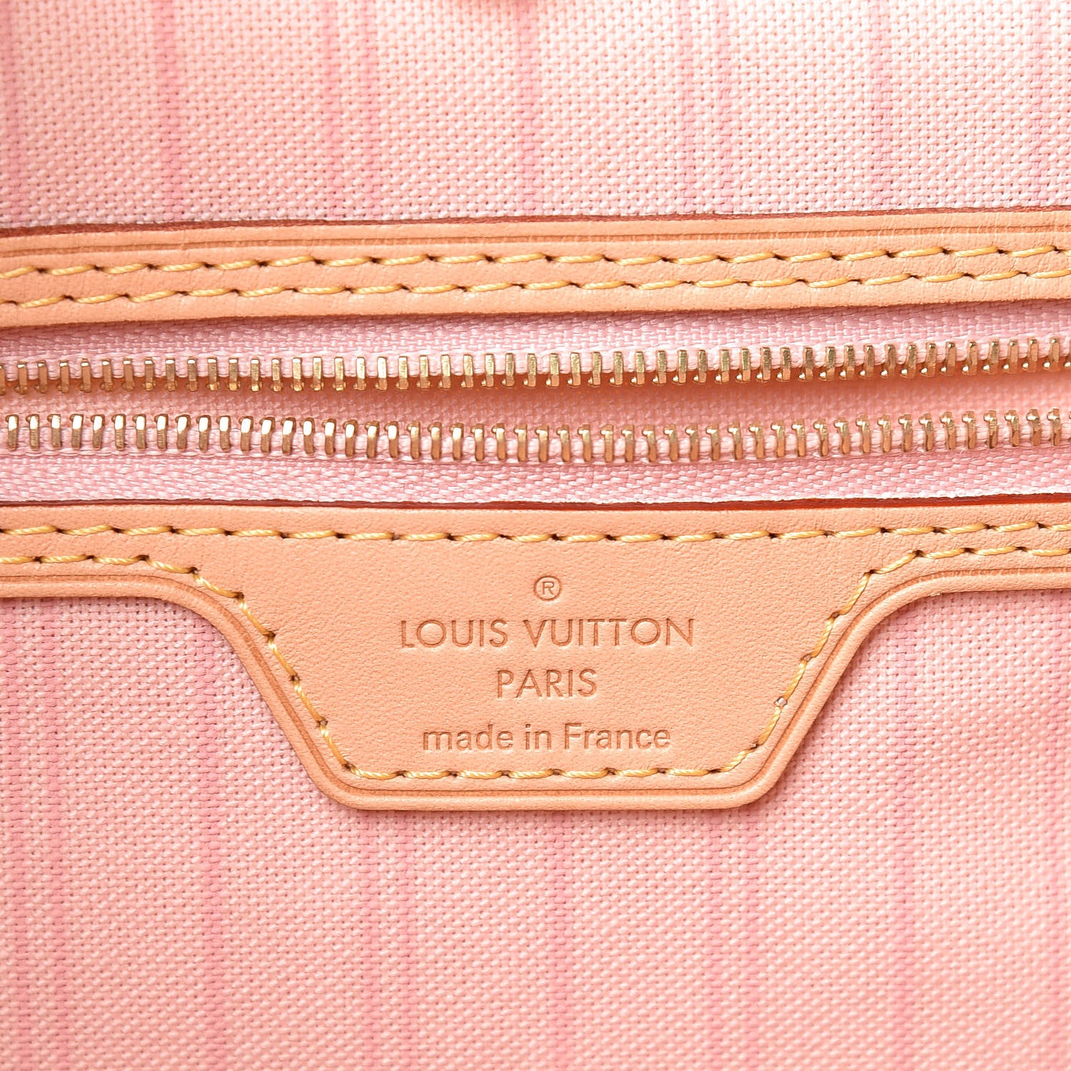 Louis Vuitton Damier Azur Delightful MM Rose Ballerine 8 of 9