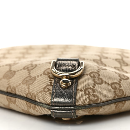 Gucci Monogram Abbey Messenger Bag Pewter 9 of 12