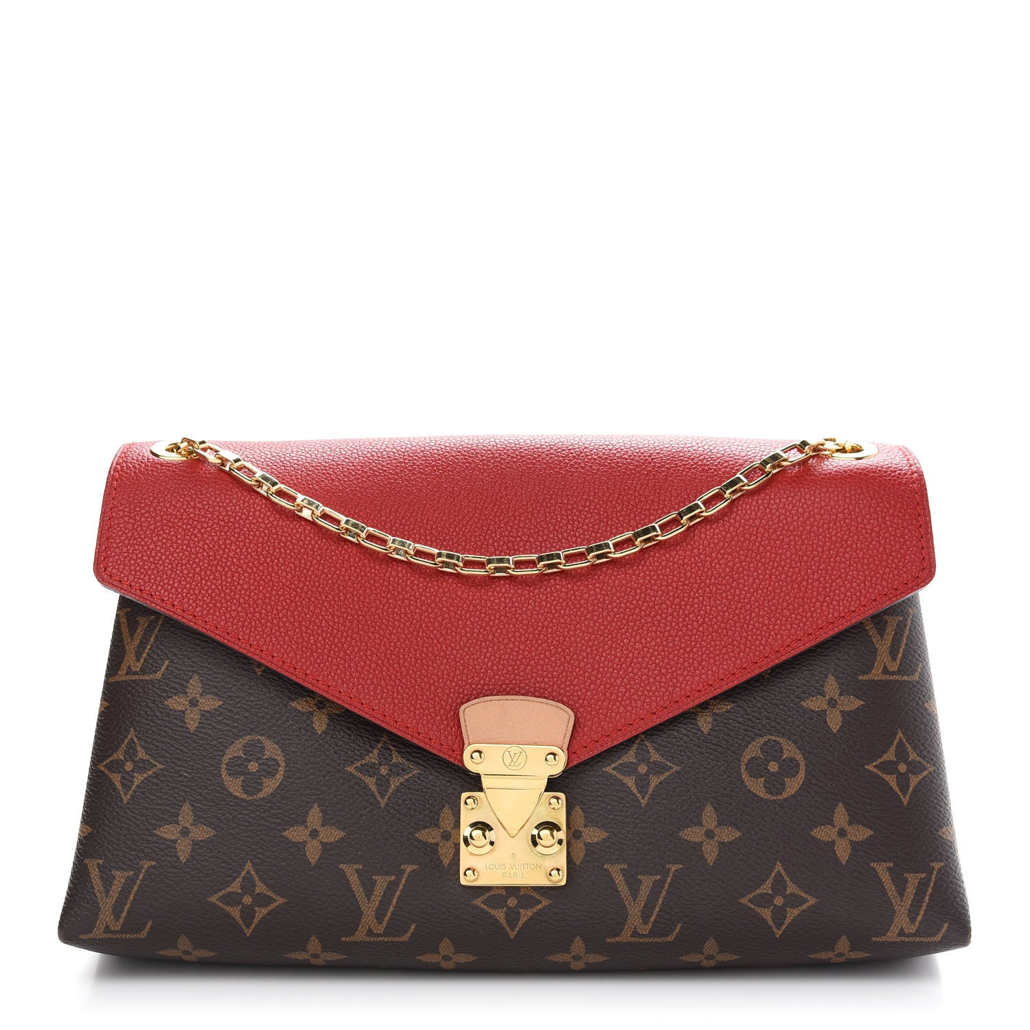 Louis Vuitton Monogram Pallas Chain Cherry 1 of 8