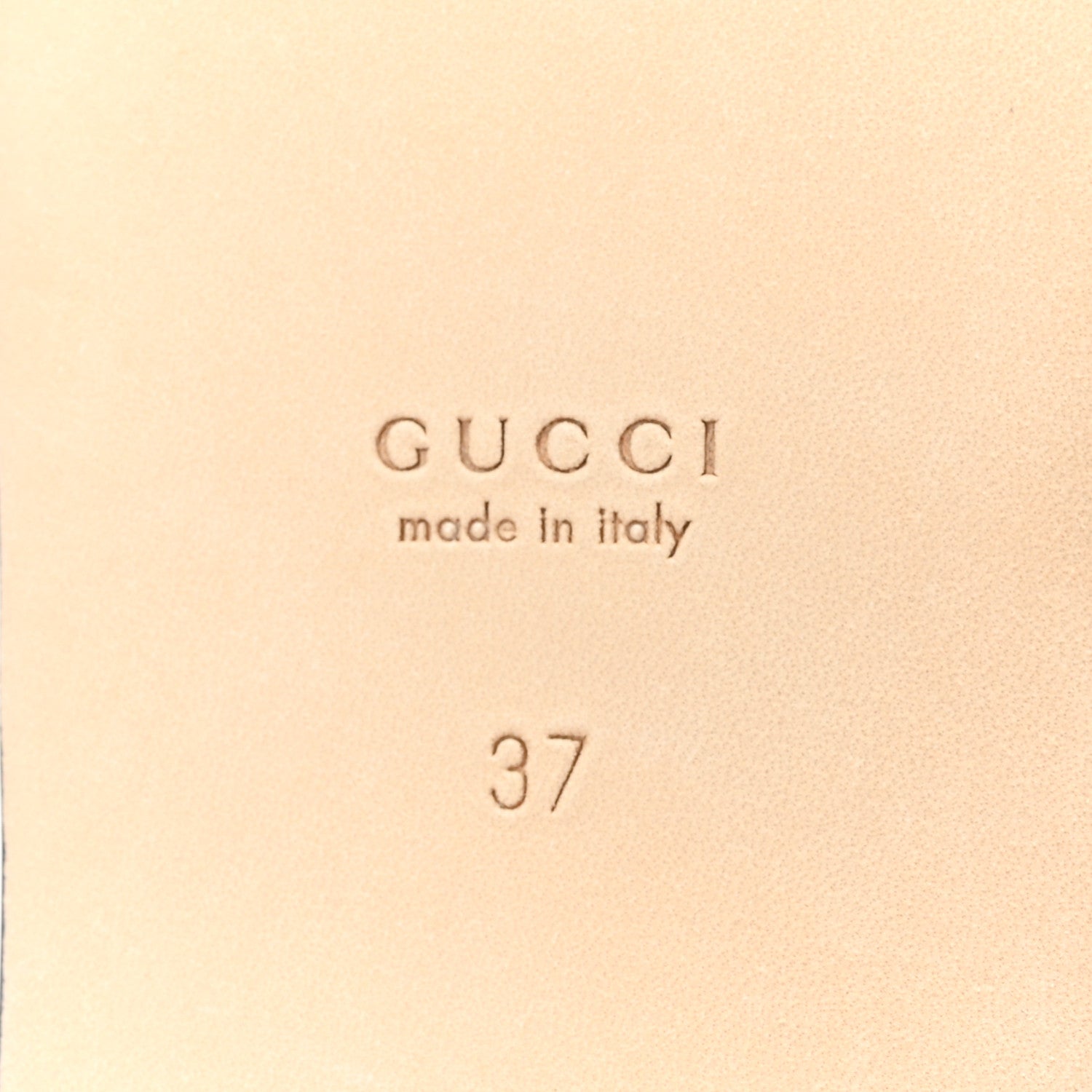 Gucci Monogram Horsebit Slide Sandals 37 Camel Ebony 7 of 10