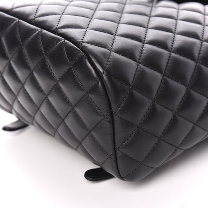 Chanel Lambskin Quilted Small Urban Spirit Backpack Black 9 of 10